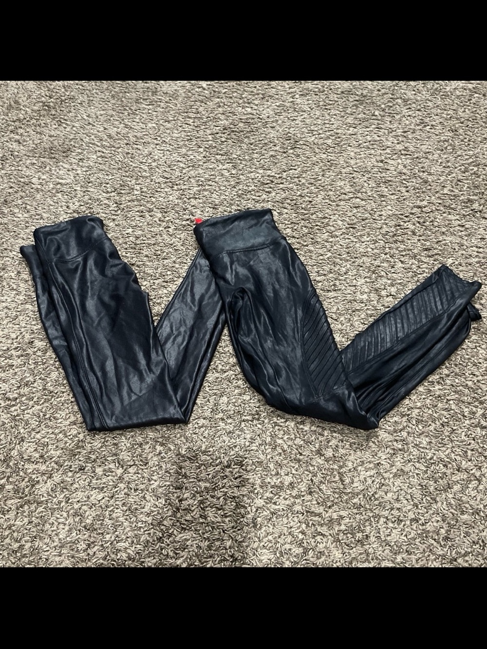 spanx bundle of two pairs of leggings size small